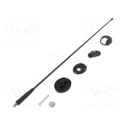 1 pcs x CALEARO - 7657019 - Antenna, car top, 0.41m, AM,FM, Citroën,Fiat,Peugeot,Renault