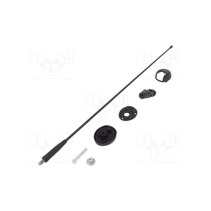 1 pcs x CALEARO - 7657019 - Antenna, car top, 0.41m, AM,FM, Citroën,Fiat,Peugeot,Renault
