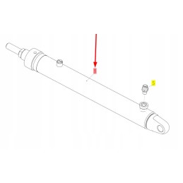 100798939 header hydraulic cylinder