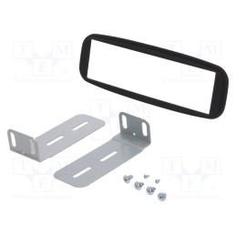 1 pcs x ACV - 281250-17-0 - Radio frame, Renault, 1 DIN, soft touch black