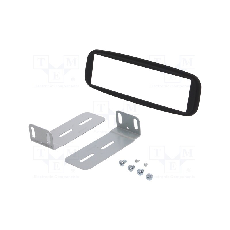 1 pcs x ACV - 281250-17-0 - Radio frame, Renault, 1 DIN, soft touch black