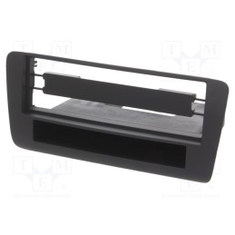 1 pcs x ACV - 281320-22-0 - Radio frame, Audi, 1 DIN, black