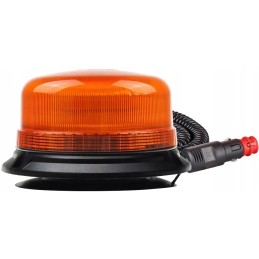 Flashing beacon warning lamp with LED magnet
