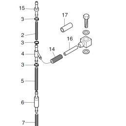 Hatz 1b20 1b30 1b40 cable connector 50279600