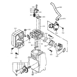 Wacker wm90 eh09 intake valve 0159204