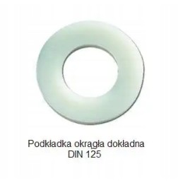 236912 2 round precision washer m8 x 15 6 x 1