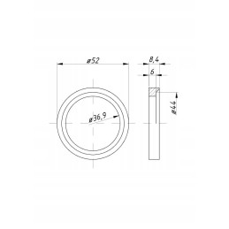 Exhaust valve seat c 385 89005022