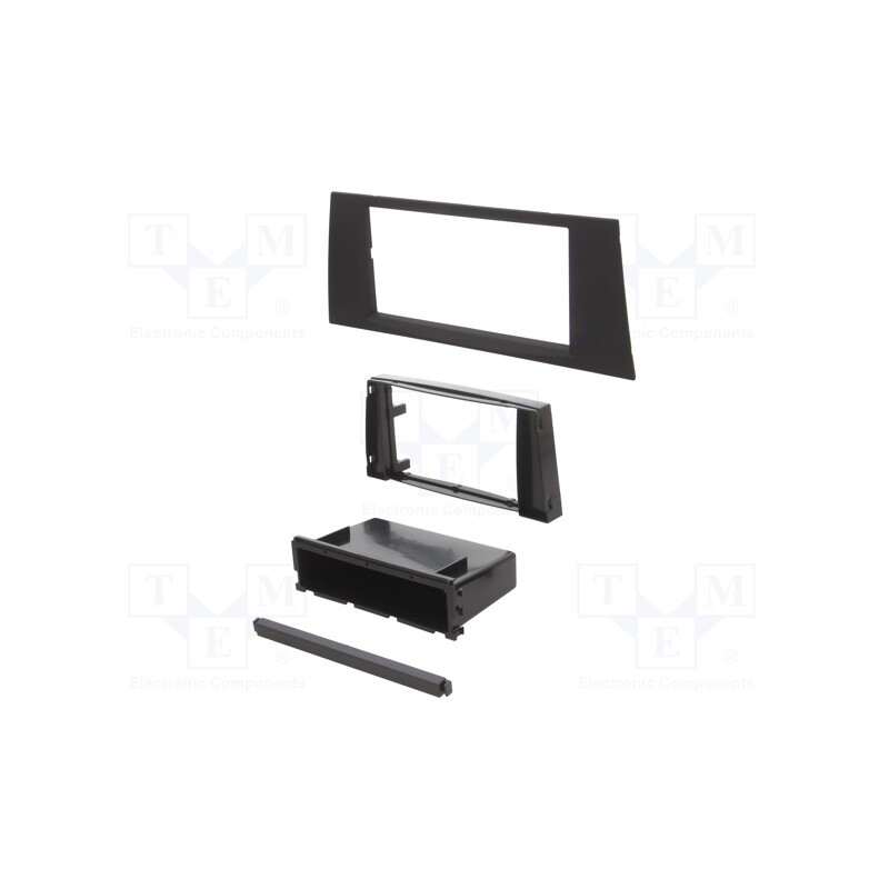 1 pcs x ACV - 291190-28-0 - Radio frame, Mercedes, 2 DIN, black