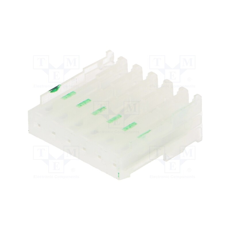 1 pcs x PANCON - CE100F28-06-C_E - Plug, wire-board, female, PIN: 6, end connector, 2.54mm, IDC, 28AWG