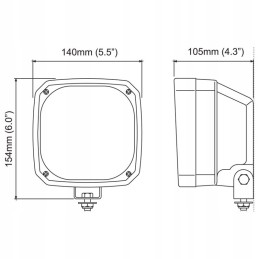 Nordic Lights N200 halogen 50w work lamp