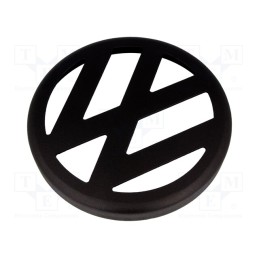 1 pcs x BASSER - GRL10VW - Loudspeaker grille, MDF, 250mm, Int.height: 32mm