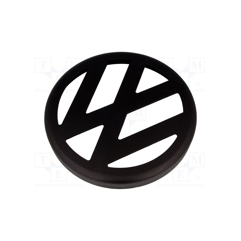 1 pcs x BASSER - GRL10VW - Loudspeaker grille, MDF, 250mm, Int.height: 32mm