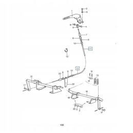 Handbrake cable cable new holland tx tf t