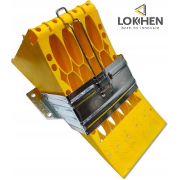 Wheel chock lock, wheel 201 mm E53, with metal insert