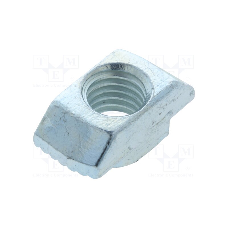 10 pcs x FATH - 096H10830 - Nut, for profiles, Width of the groove: 10mm, steel, zinc, T-slot
