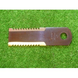 Movable forage harvester knife 89510635 toothed 4mm rasspe