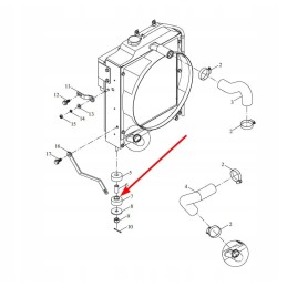Td800 131 11 rubber washer