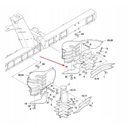 94726 distributor lower cover