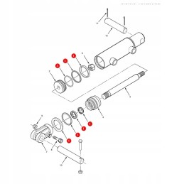 Massey Ferguson gasket set 700729238 org