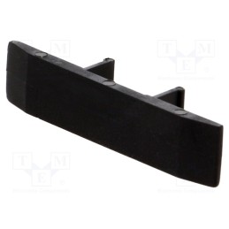 1 pcs x POKu00d3J - A99-5523 - Protection, black, Width: 8.2mm, polyamide, -25÷120°C, UL94V-0