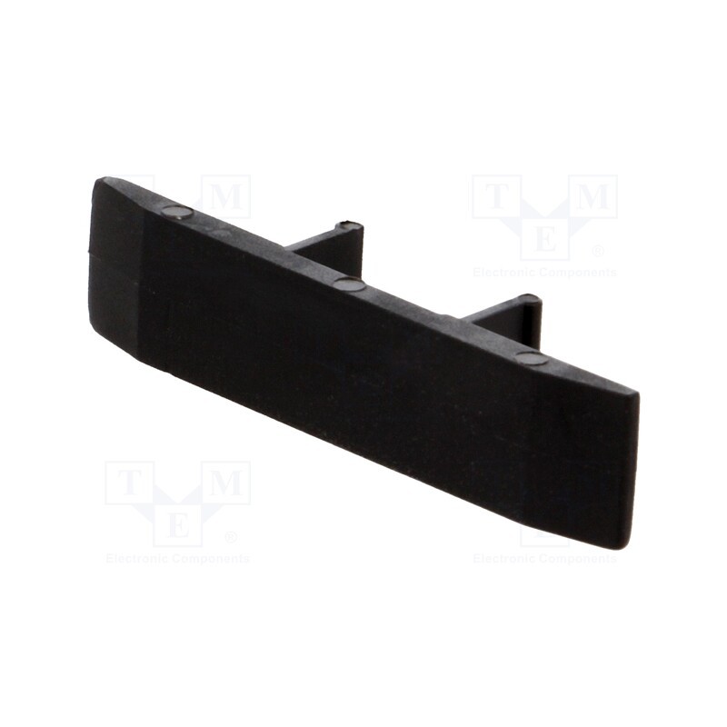 1 pcs x POKu00d3J - A99-5523 - Protection, black, Width: 8.2mm, polyamide, -25÷120°C, UL94V-0