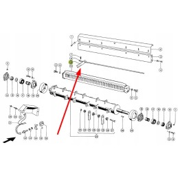 060030 0 steel chopper blades, smooth