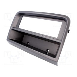 1 pcs x ACV - 281094-15 - Radio frame, Fiat, 2 ISO, black