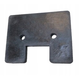 Bison feeder blade 110x86x10 mm