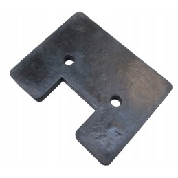 Bison feeder blade 110x86x10 mm