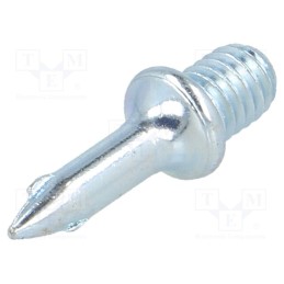 10 pcs x OBO BETTERMANN - 903 18 G - Peg, steel, L: 26mm, Thread len: 8mm, Ø: 4mm, Thread: M6