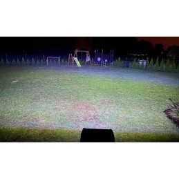 Led cob 30w halogen searchlight work lamp 12v 24v