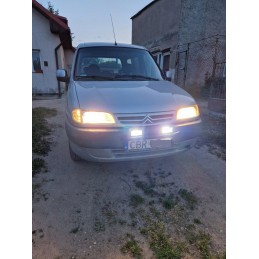 Led cob 30w halogen searchlight work lamp 12v 24v