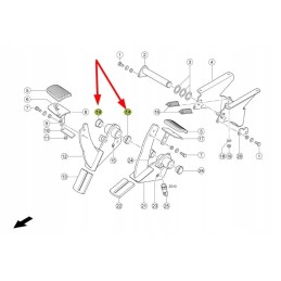 008545 01 Teflon sleeve 30 4 x 35 x 15 mm