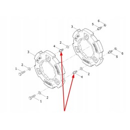 Ft250 91b 103 wheel weight bolt