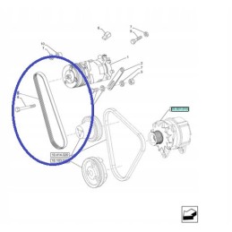 Conveyor chain bearing 84330084 new holland