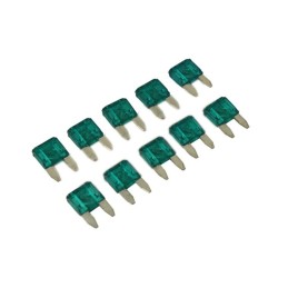Blade fuse 15a mini 10pcs 10 9x3 6x16 3mm