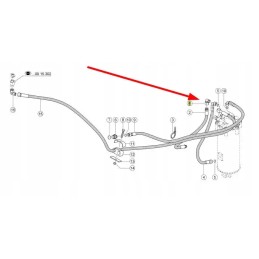 238693 0 hydraulic pipe elbow