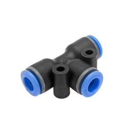 Tc6p plug-in tee, diameter 6 mm