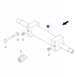 Steering actuator Claas 769048 0 originals