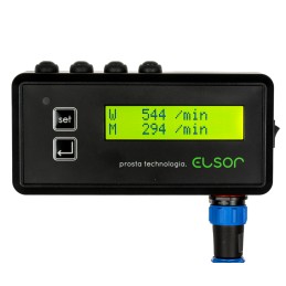 Universal Elsor hectometer for combine harvester