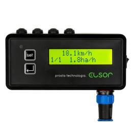 Universal Elsor hectometer for combine harvester