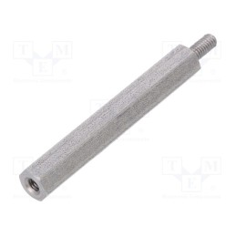 10 pcs x DREMEC - 242X35 - Screwed spacer sleeve, 35mm, Int.thread: M2,5, Ext.thread: M2,5
