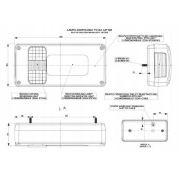 Combined lamp trailer tow truck semi-trailer LZT 328 l