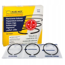 Set of piston rings 3 rings C 385 t