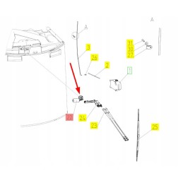 101952797 wiper motor