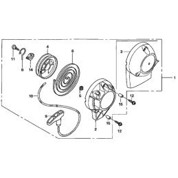 Honda gx25 starter wheel 28421 z0h 003