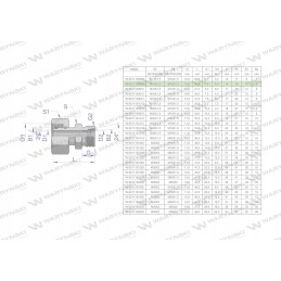 Connector hydr ab a m16x1 5 10l b m12x1 5 06l 2pcs