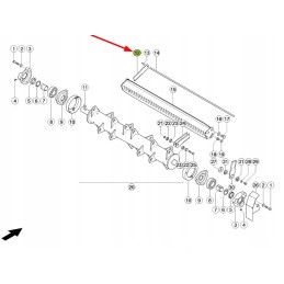 060030 fixed shredder knife mws