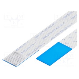 1 pcs x Global Connector Technology (GCT) - 10-06-D-0101-C-4-08-4-T - FFC cable, Cores: 6, Cable ph: 1mm, L: 101mm, 60V, Plating