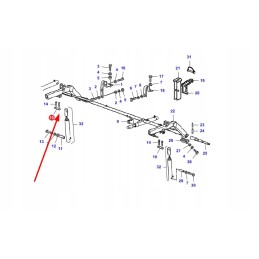La350379359 reel cylinder pin 14x67mm